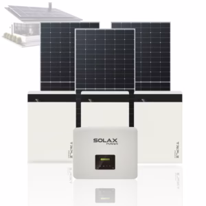 Гібридна сонячна електростанція SOLAX 15 кВт з АКБ 17 кВт*год