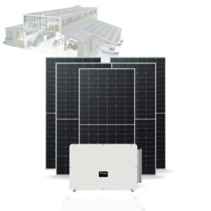 Мережева сонячна електростанція SOLAX 100 кВт