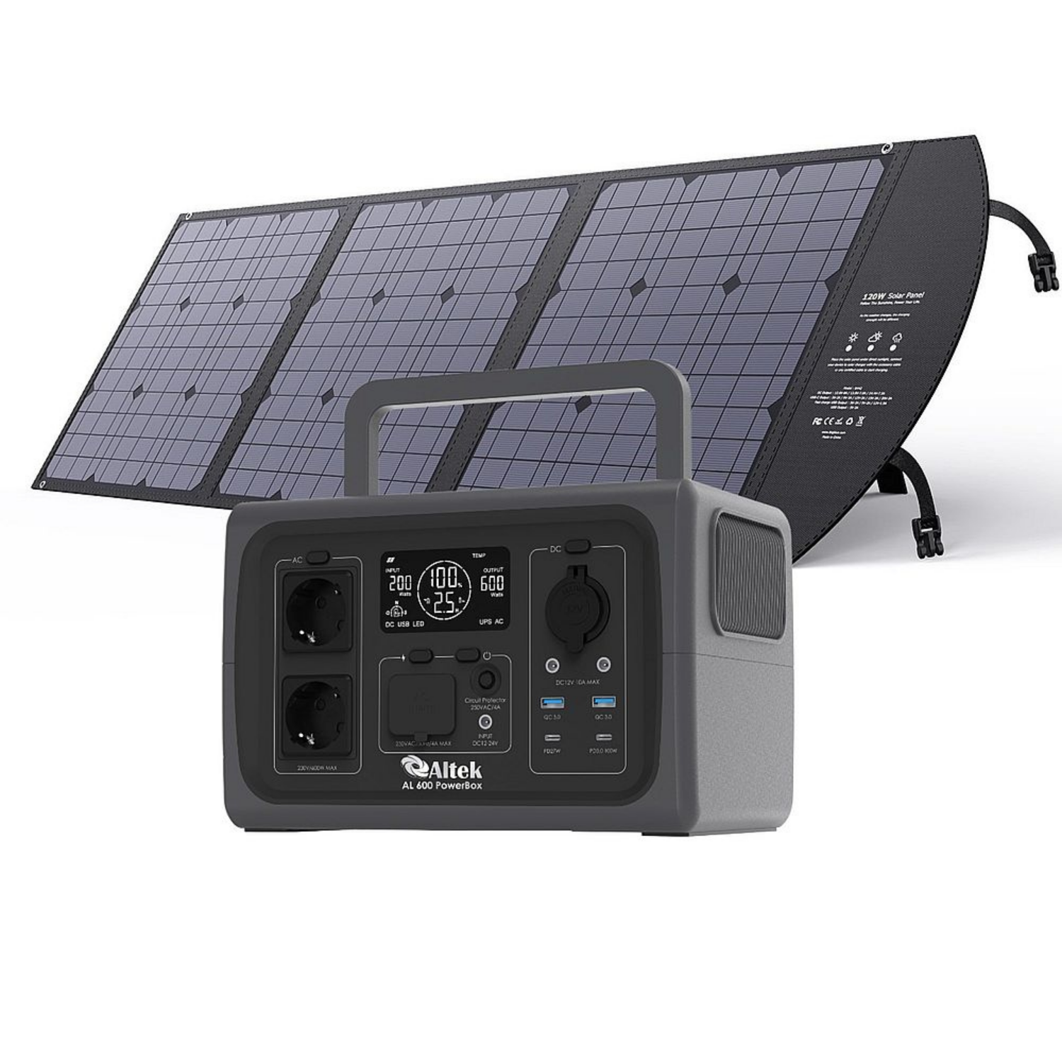Сонячна панель ALTEK ALT-120 - Зображення 2